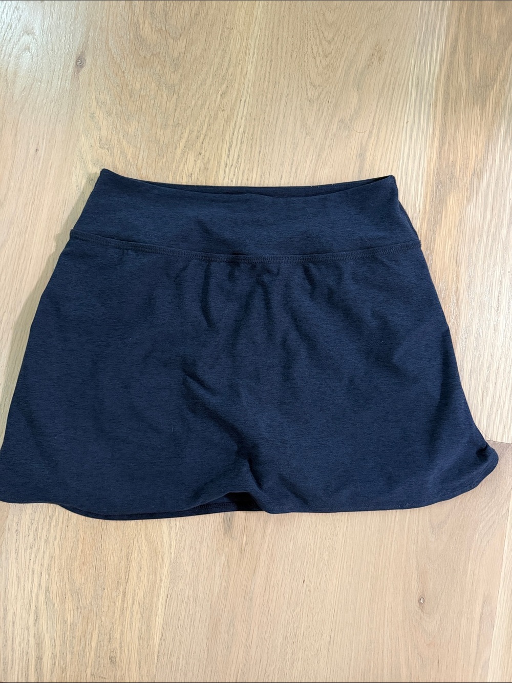 Beyond Yoga Space Dye Athletic Tennis Skort Dark Navy Blue S